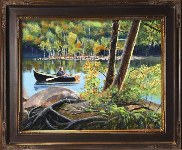Click to view detail for Jordon Pond 11x14 $750